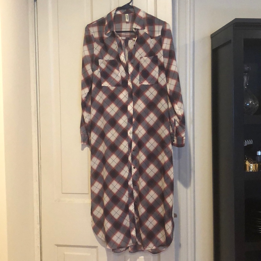 Free People Long Duster